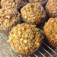 Apple Cinnamon Oatmeal Muffins Recipe | Allrecipes image