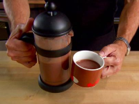 Cocoa Nib Hot Chocolate Recipe | Alton Brown | Food Network image