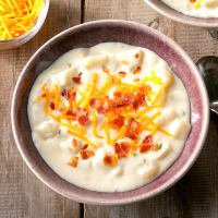 Cheesy Wild Rice Soup Recipe: How to Make It image