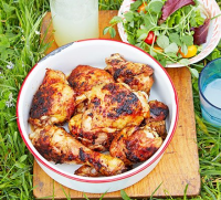 Sticky barbecue chicken recipe | BBC Good Food image