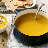 Pumpkin-Coconut Soup Recipe: How to Make It image