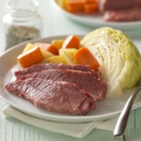 Classic Corned Beef with Cabbage and ... - Instant Pot Recipes image