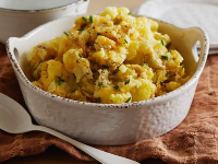 Cheesy Smashed Potatoes Recipe | Rachael Ray | Food N… image