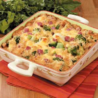 Cheesy Broccoli Cauliflower Casserole Recipe: How to Mak… image
