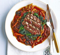 Sheet Pan Turkey Meatloaf and Broccoli - Skinnytaste image