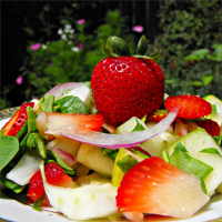 Spring Strawberry Spinach Salad Recipe | Allrecipes image