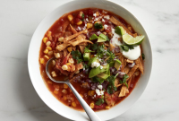 Vegetarian Tortilla Soup Recipe - NYT Cooking image