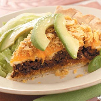 Taco Pie Recipe: How to Make It - Taste of Home image