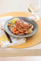 Chicken Thighs With Carrots and Potatoes Recipe | Souther… image