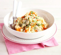 Pumpkin risotto recipe | BBC Good Food image