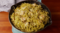 Best Shrimp Pesto Pasta Recipe - How to Make ... - Delish image