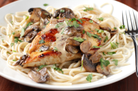 Pan-Roasted Chicken in Cream Sauce Recipe - NYT Cooking image