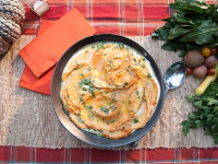Mashed White and Sweet Potatoes with Parsley Butter R… image
