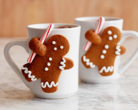 Gingerbread Man Mug Mates Recipe | Food Network Kitchen ... image