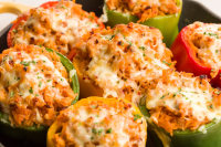 Trader Joe's Ground Turkey Stuffed Peppers with ... - Delish image