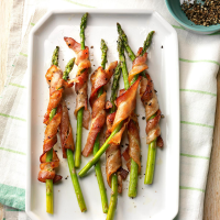 GRILLED ASPARAGUS WITH BACON RECIPES