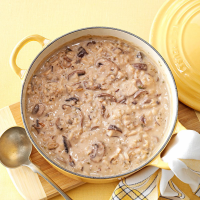 Mushroom & Wild Rice Soup Recipe: How to Make It image