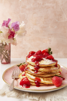 Best Strawberry Cheesecake Flapjacks Recipe - How to Make ... image