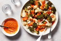 Roasted Vegetables With Cashew Romesco Recipe - NY… image