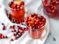 Vodka Cranberry Punch with Apple Cider Ice Cubes Recipe ... image