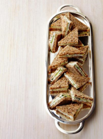 Herbed Goat Cheese Sandwiches Recipe | Ina Garte… image