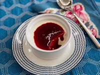 Panna Cotta with Berry Sauce Recipe | Valerie Bertinelli ... image