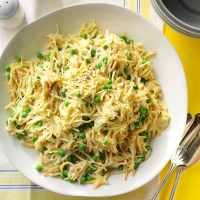 Creamy Skillet Noodles with Peas Recipe: How to Make It image