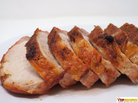 Easy Roasted Pork Loin | YepRecipes.com image