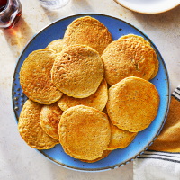 Oat Flour Pancakes Recipe | EatingWell image