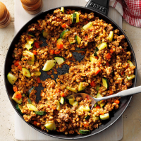 Barley Beef Skillet Recipe: How to Make It image