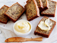 Momma Callie's Banana Nut Bread with Honey Butter Recipe ... image