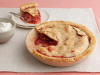 Grandma's Strawberry-Rhubarb Pie Recipe | Food Network image