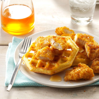 Chicken & Waffles Recipe: How to Make It image