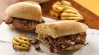 Slow-Cooker Easy French Dip Sandwiches Recipe ... image