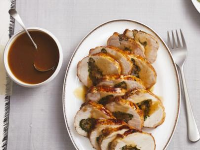 Mushroom-Stuffed Pork Roulade Recipe | Food Networ… image