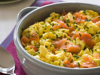 Scrambled Eggs with Smoked Salmon Recipe | Rachael Ray ... image