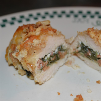 Spinach and Cream Cheese Stuffed Chicken Breast Recip… image