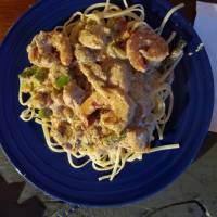 Chicken and Shrimp Carbonara Recipe | Allrecipes image