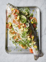 Mary Berry's whole roasted trout | Jamie Oliver recipes image