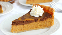 Chocolate-Pumpkin Pie Recipe - Pillsbury.com image