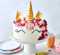 Unicorn cake recipe | BBC Good Food image