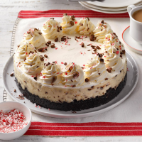 Peppermint Cheesecake Recipe: How to Make It image