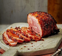 Spiced ginger-glazed ham recipe | BBC Good Food image