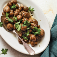 Buttery Herbed Mushrooms – Instant Pot Recipes image