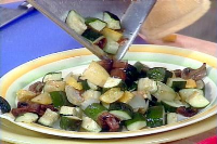 Roasted Squash Vegetable Medley Recipe | Rachael Ray ... image