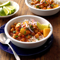 Chickpea & Potato Curry Recipe: How to Make It image