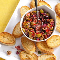 Crispy Sheet-Pan Meatballs with Salsa Verde Recipe | Bon ... image