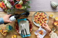 Bacon Bow Tie Crackers Recipe | Southern Living image
