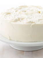 Almond Layer Cake With White Chocolate Frosting Recipe ... image