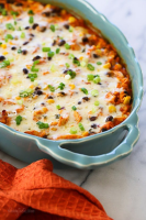 Spiralized Mexican Sweet Potato and Chicken Casserole image